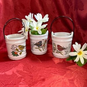 Three little buckets